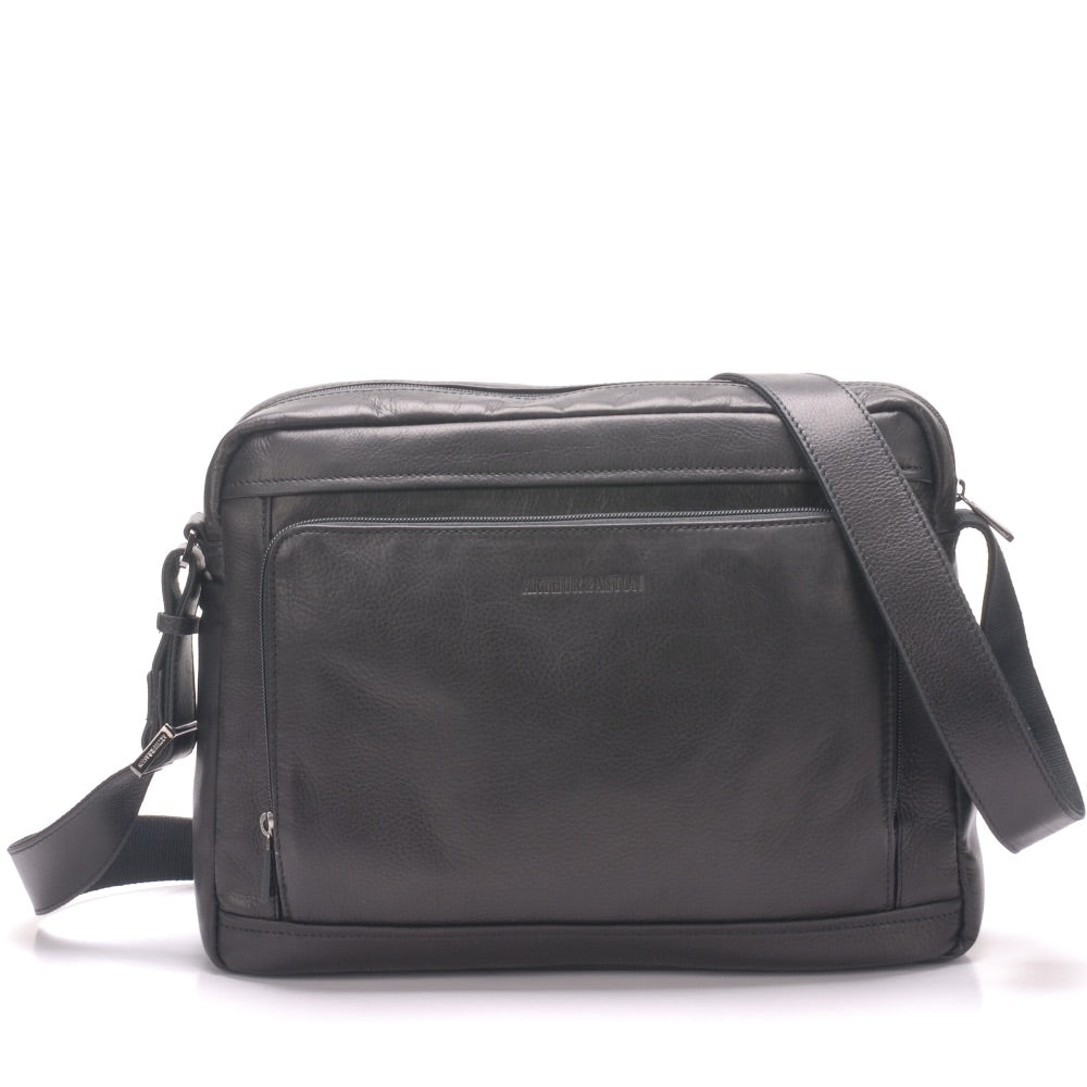 Large Pablo model satchel in dipped leather