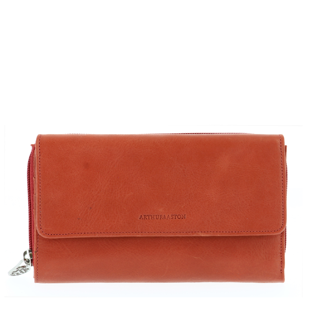 Oiled Leather Flap Checkbook Holder Companion