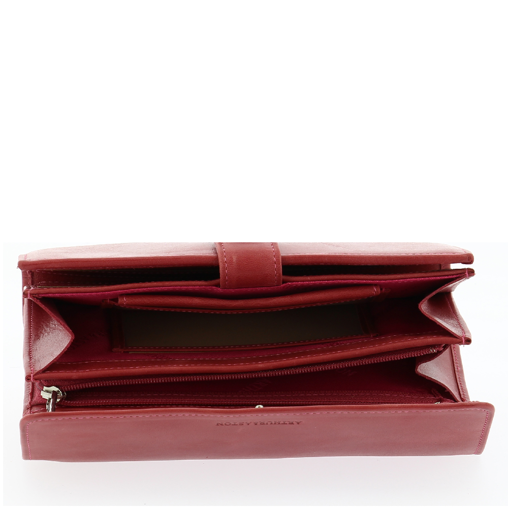 Oiled cowhide leather flap companion