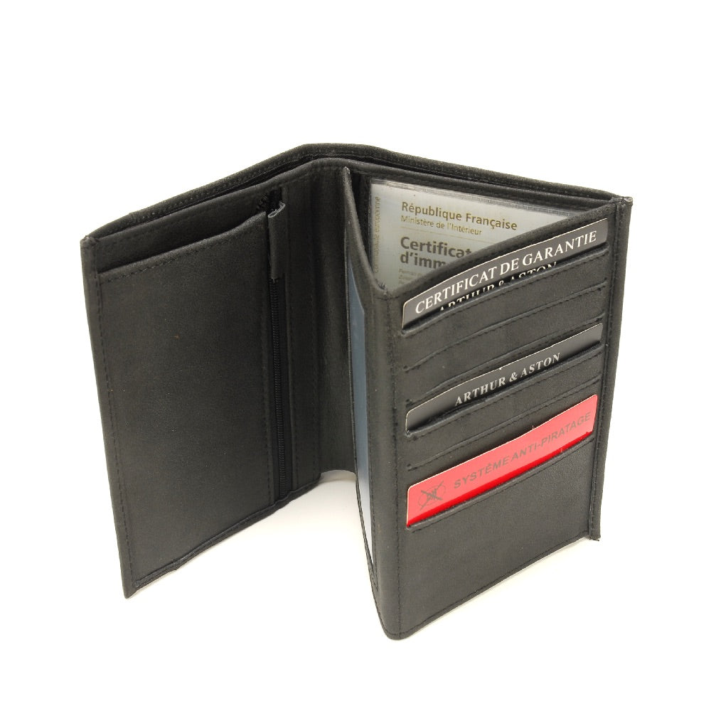 Portefeuille Diego cuir vachette
