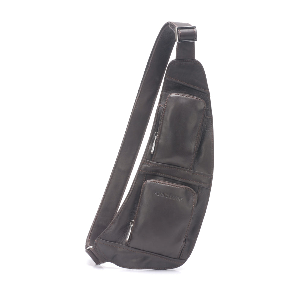 Pablo dipped leather body bag