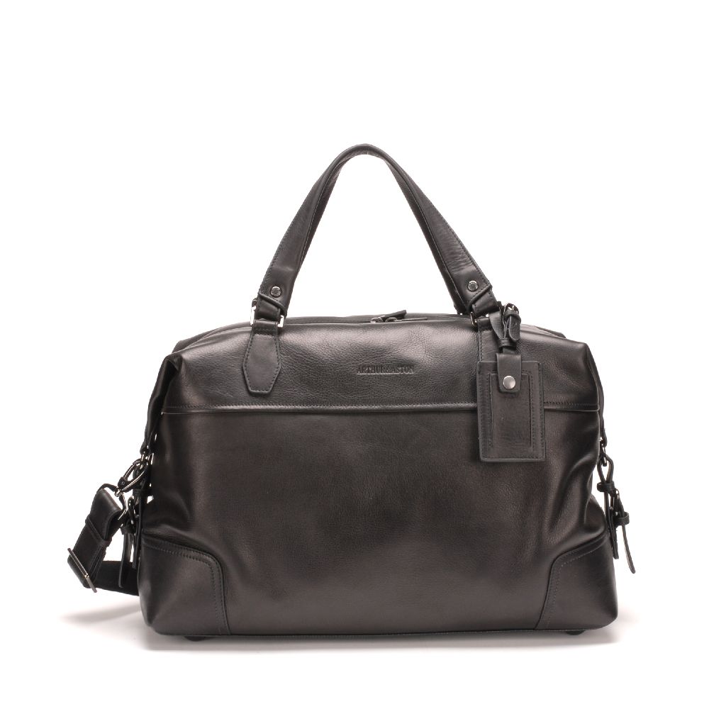 Sac de voyage en cuir plongé