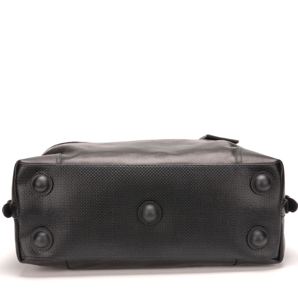 Sac de voyage en cuir plongé