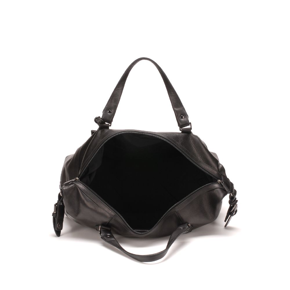 Sac de voyage en cuir plongé