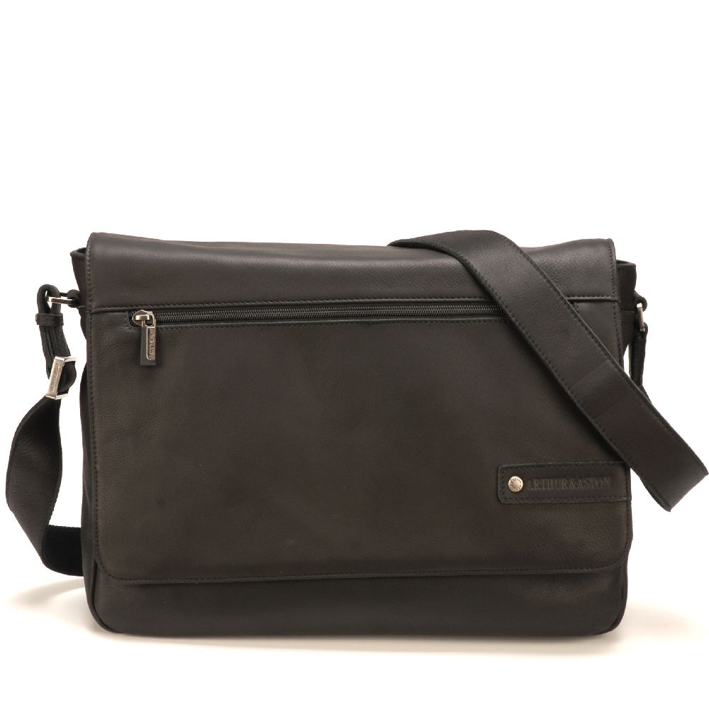 Oscar leather satchel