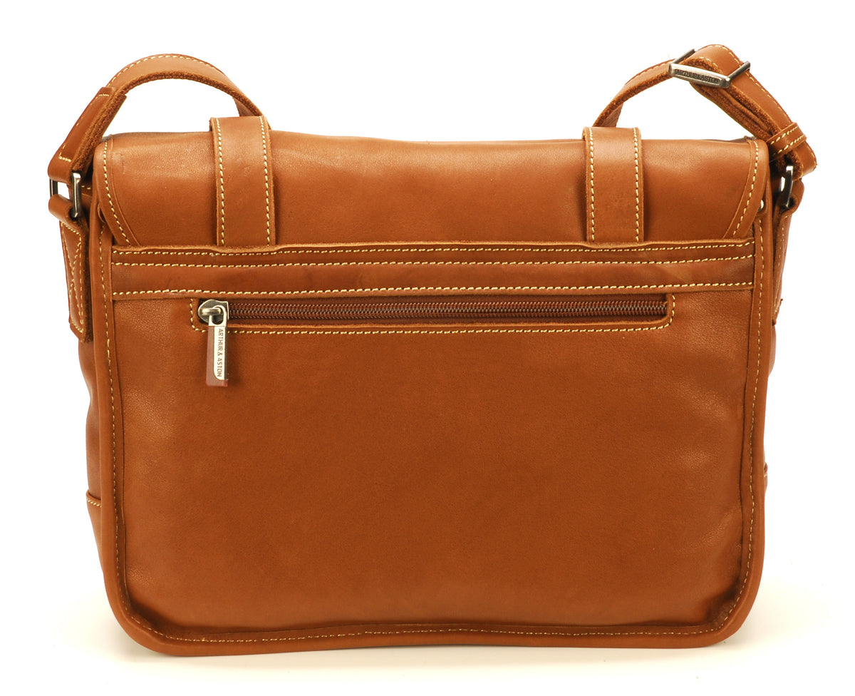 Johany leather reporter bag