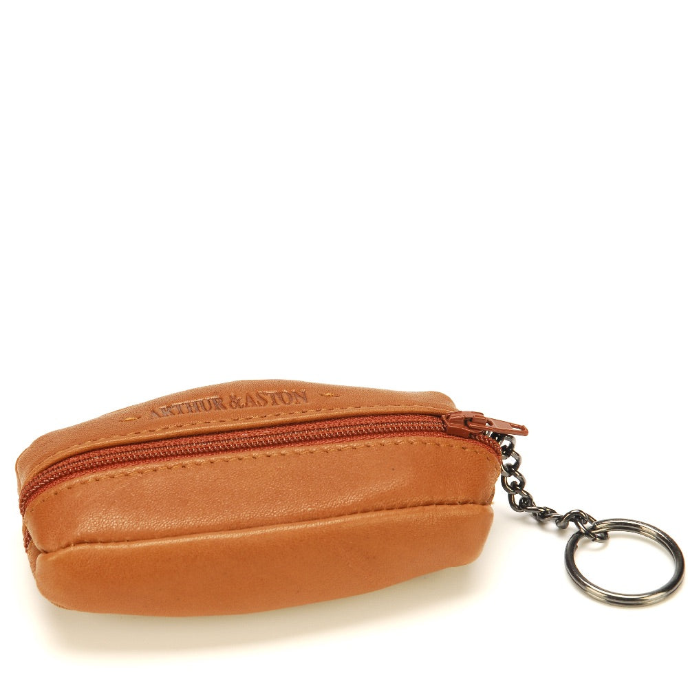 Porte-monnaie grain de café cuir Johany