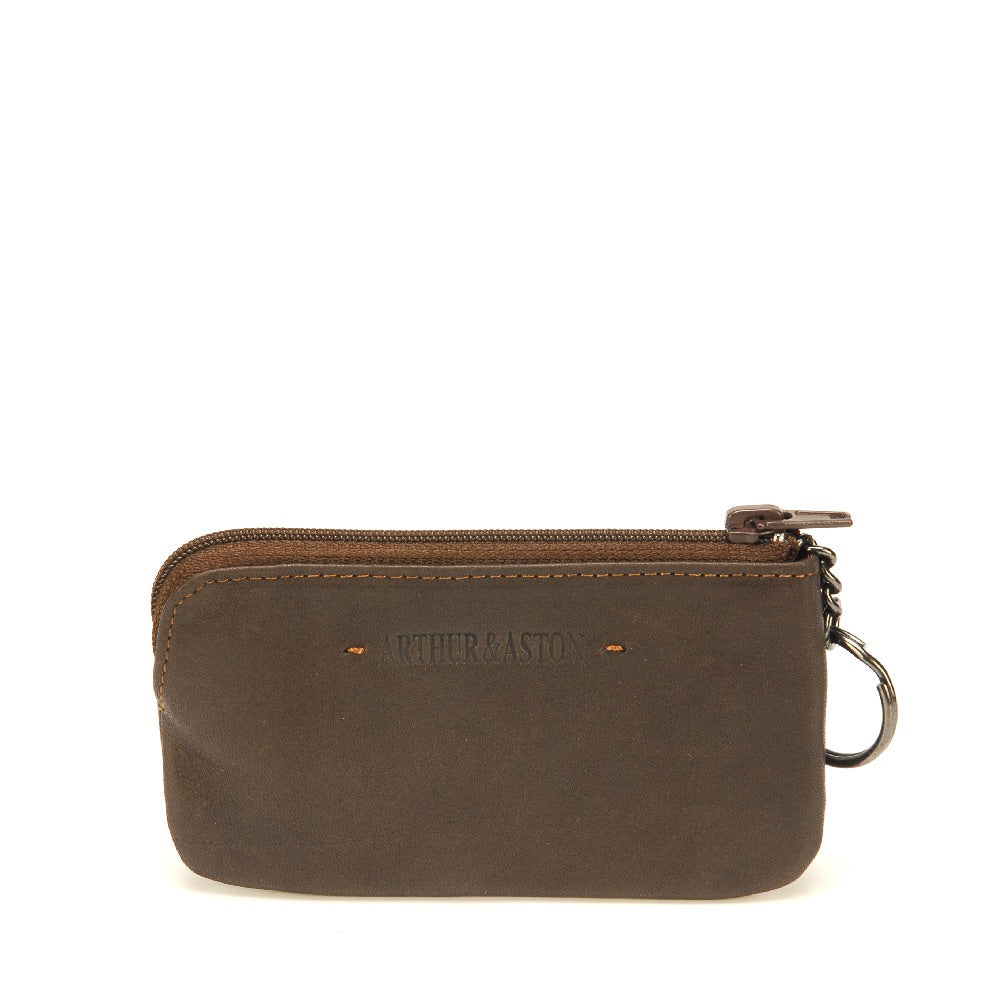 Johany leather zipped coin purse
