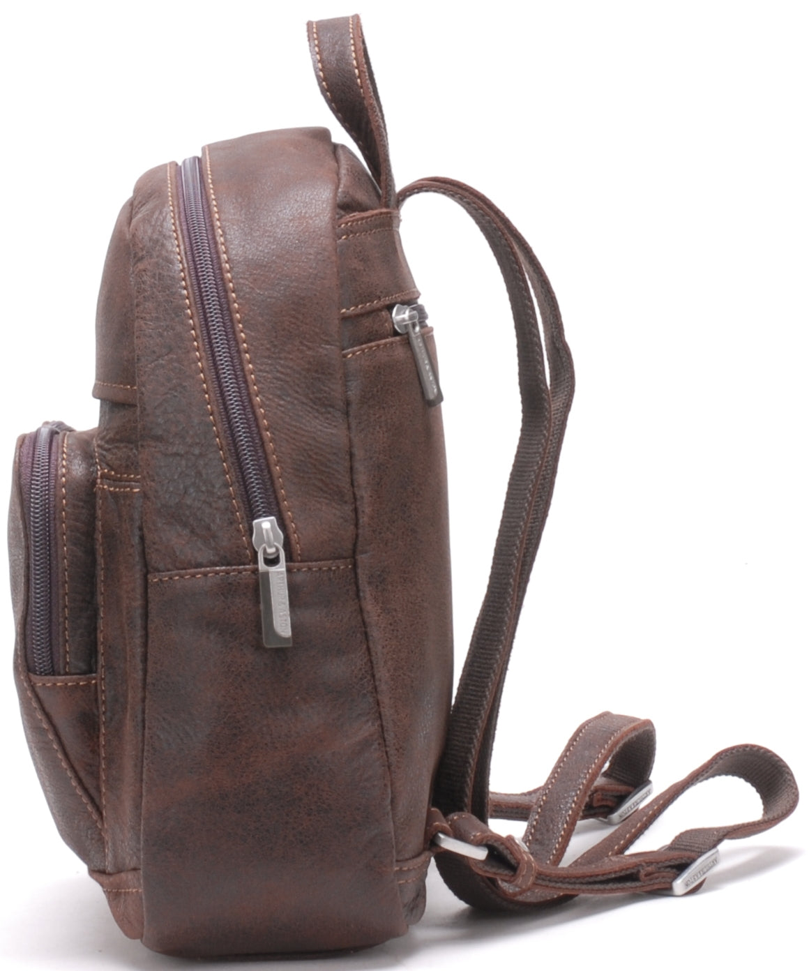 Small Cristiano cowhide leather backpack
