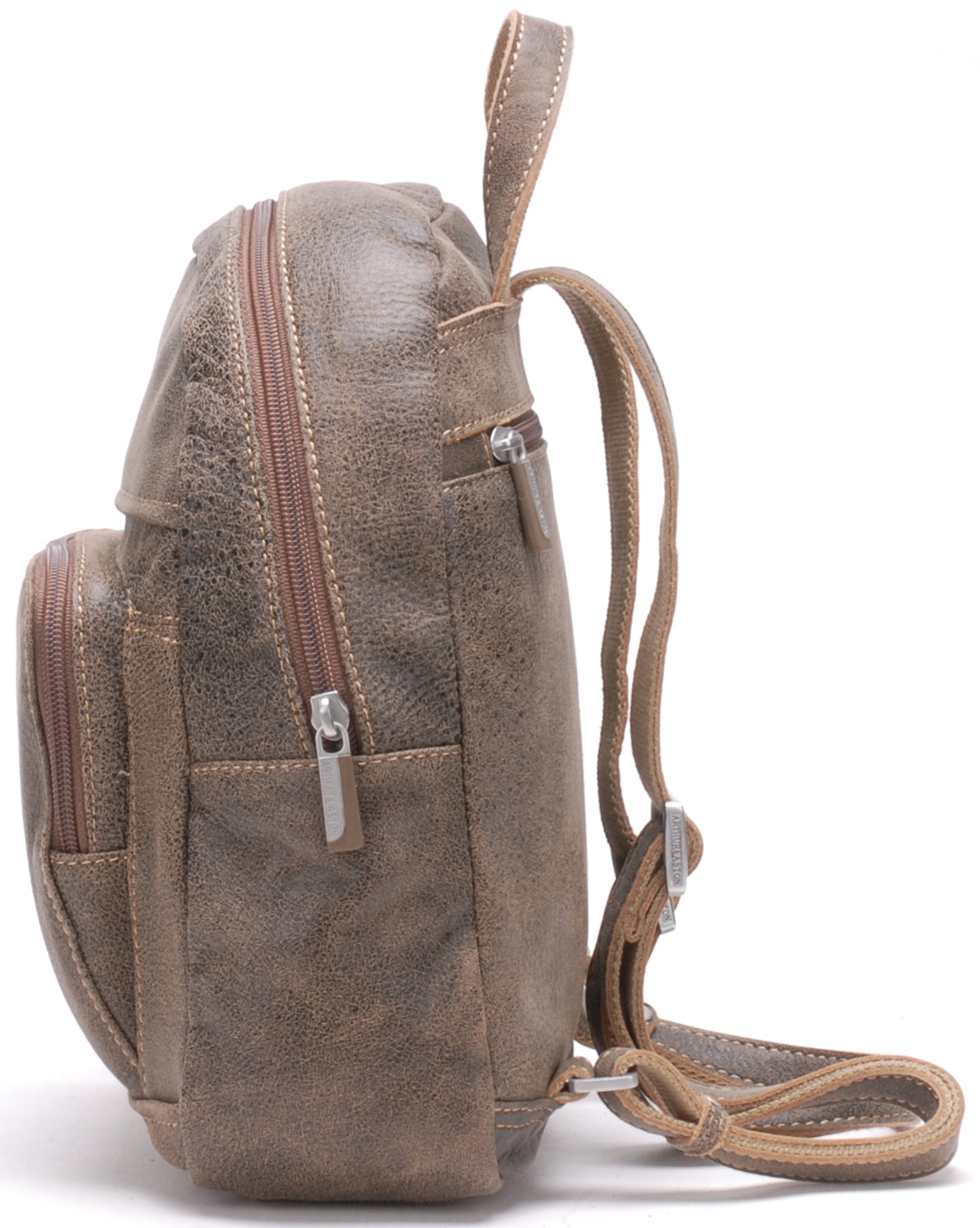 Small Cristiano cowhide leather backpack