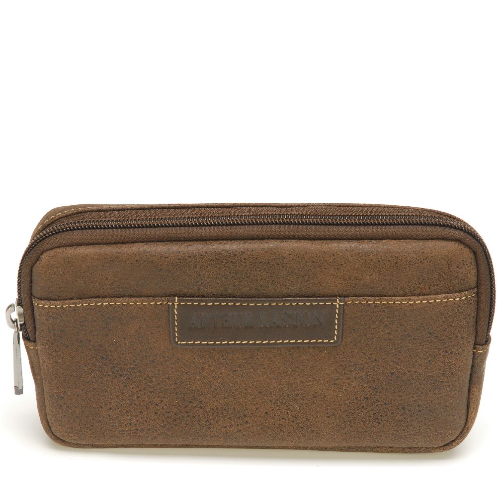 Marco leather belt pouch