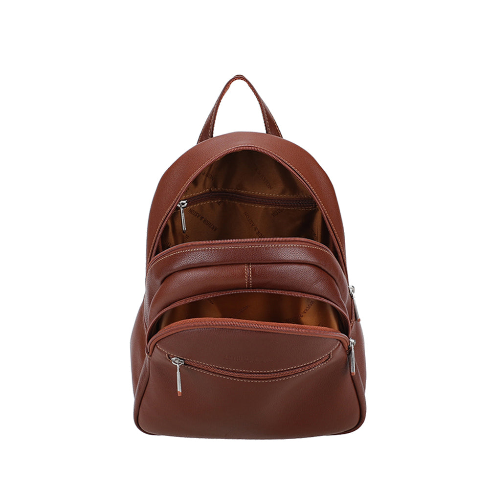Dorian Small Leather Backpack