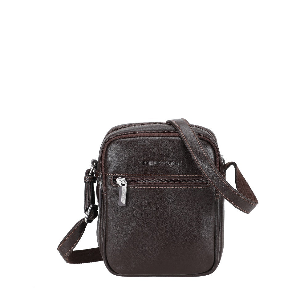 Sac travers moyen modèle cuir Dorian