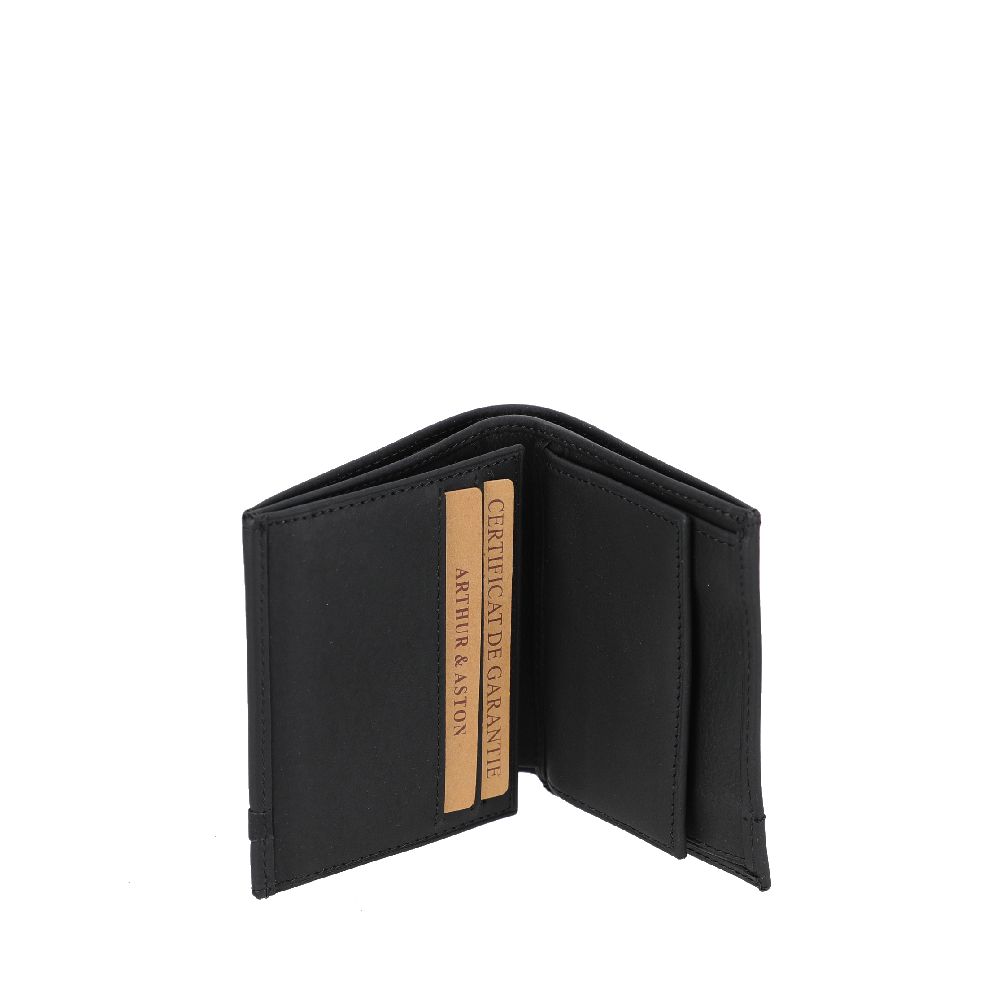 Nero Leather Wallet and Card Holder