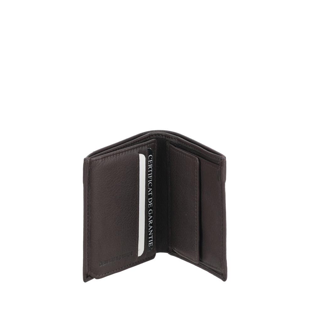 Terry Leather Wallet and Card Holder