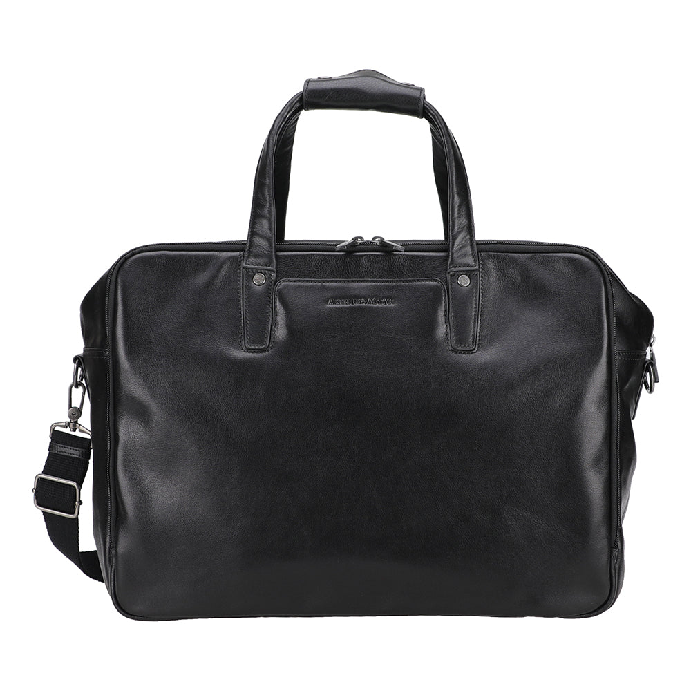 Leon leather travel bag
