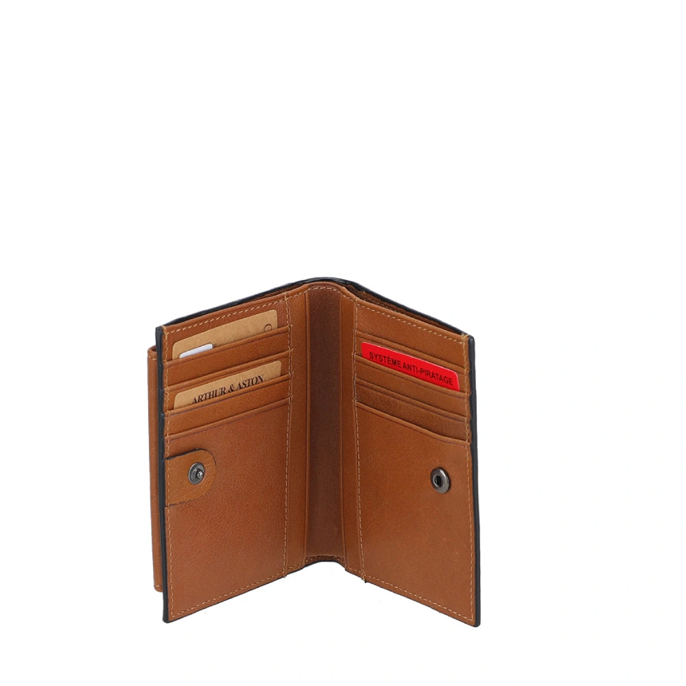 Porte-cartes fermé Cuir Léon