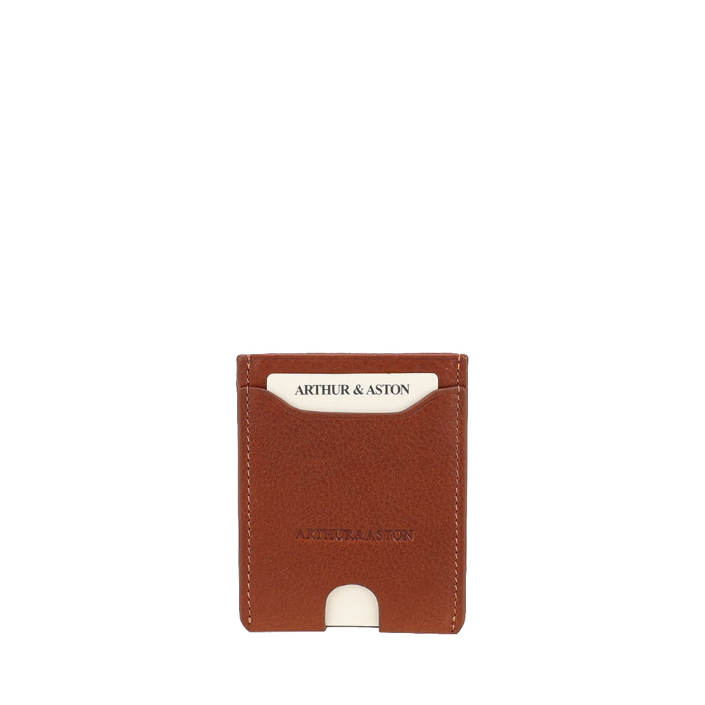 Small Leather Angel Card Holder