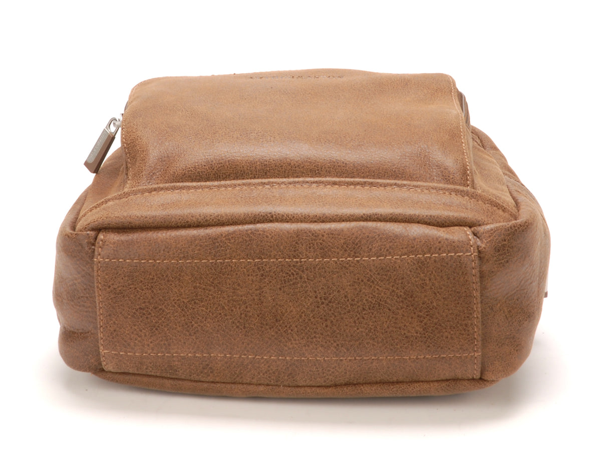 Small Cristiano cowhide leather backpack