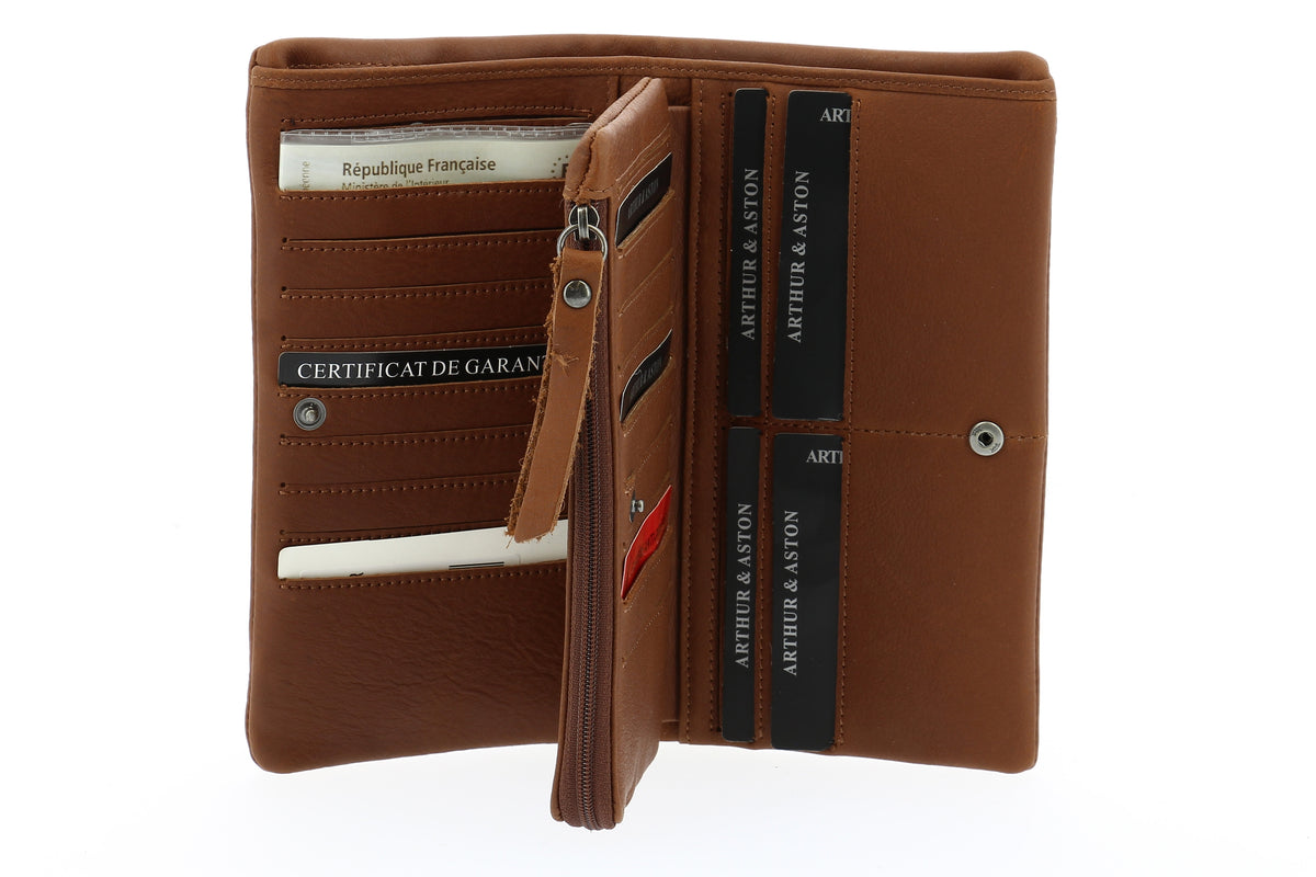 Porte Monnaie et Cartes Oscar cuir