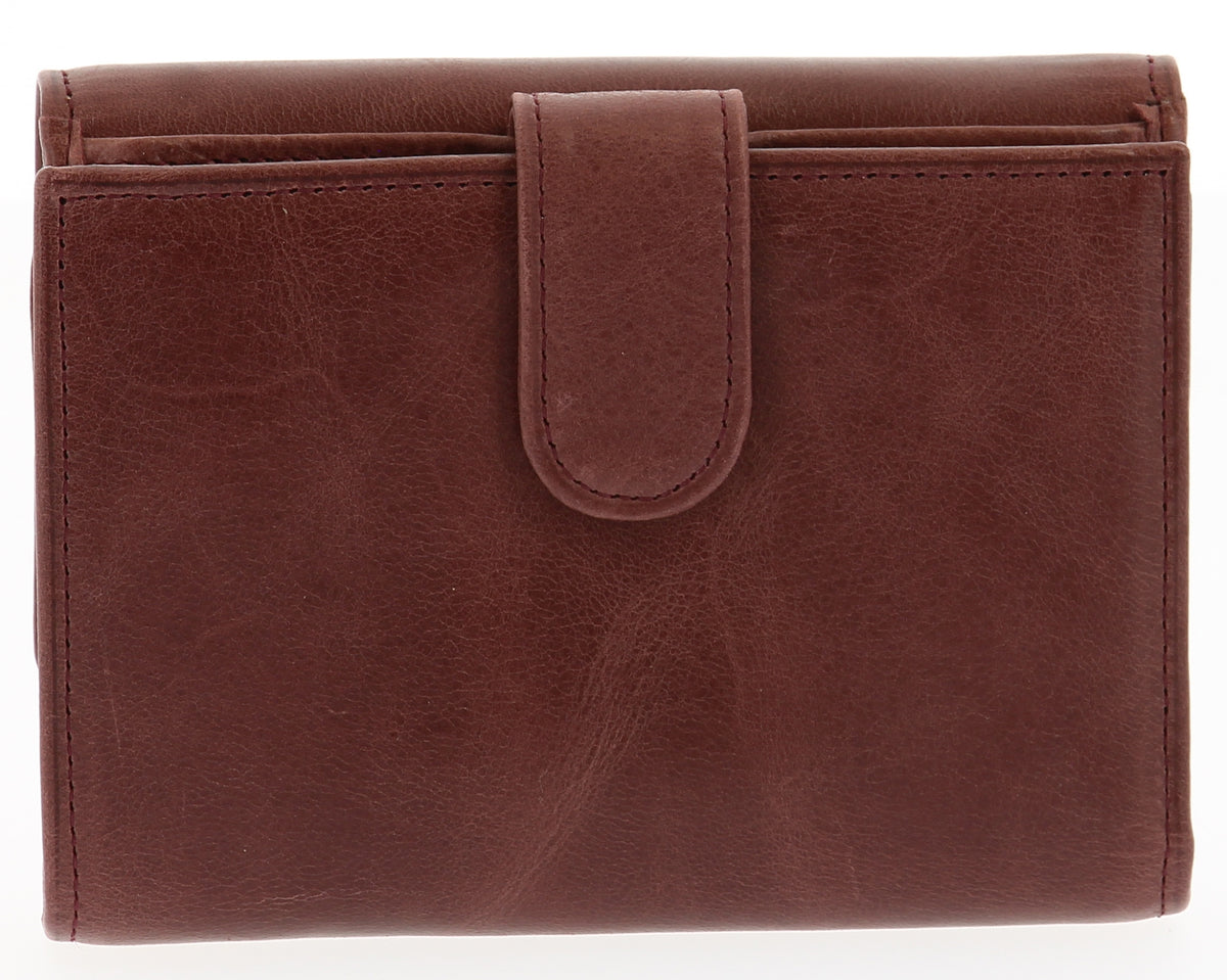 Leather Back to Back Wallet