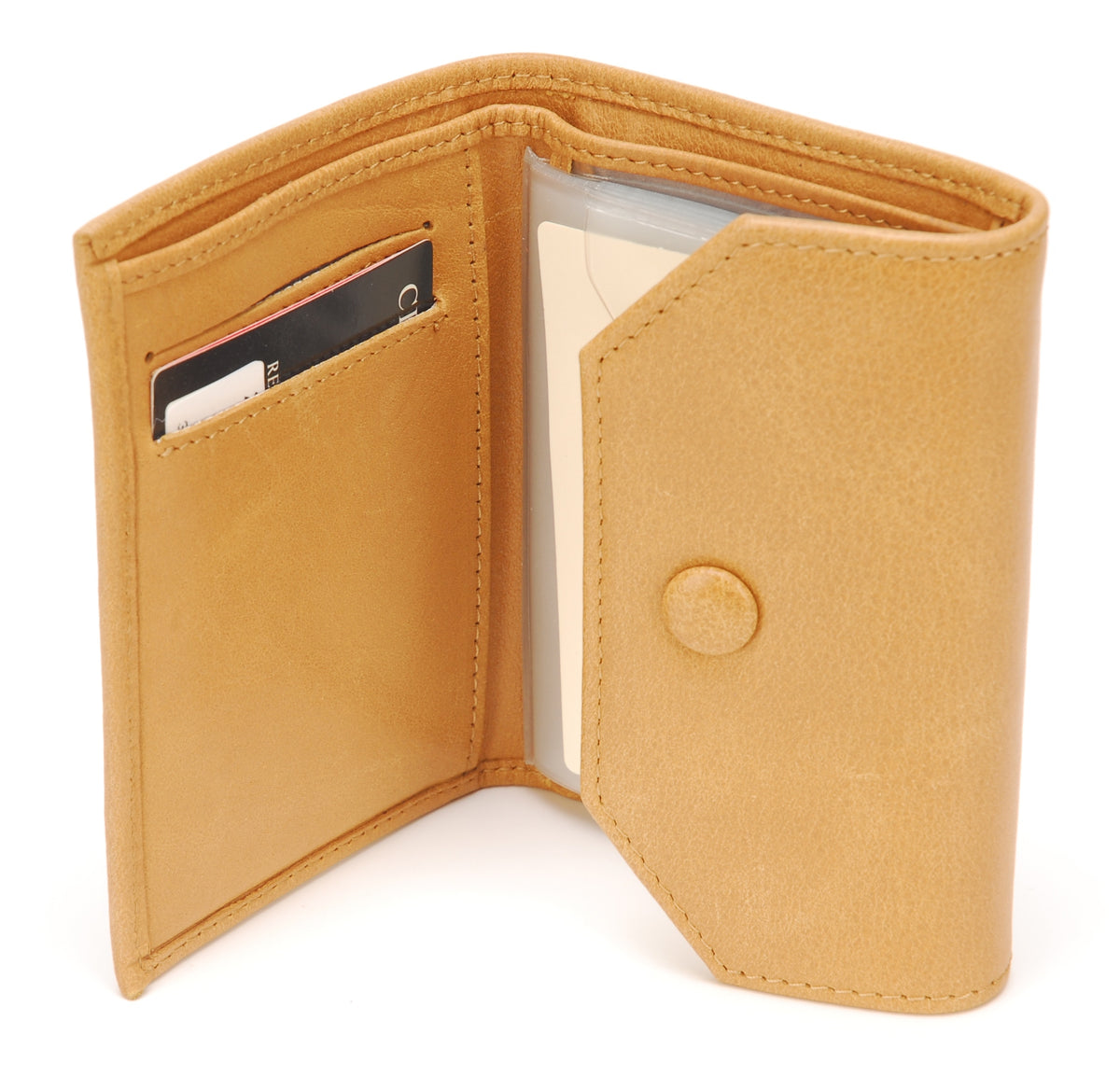Juliette buffalo leather card holder