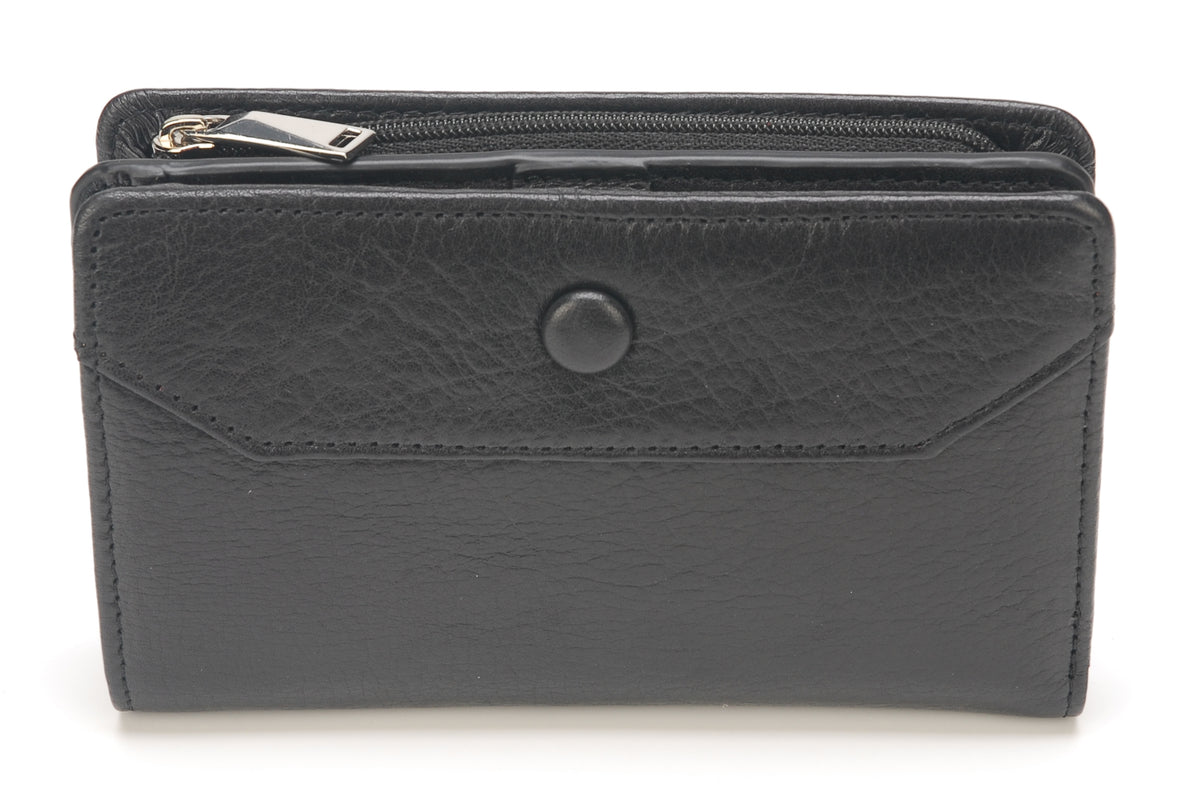 Juliette wallet in buffalo leather
