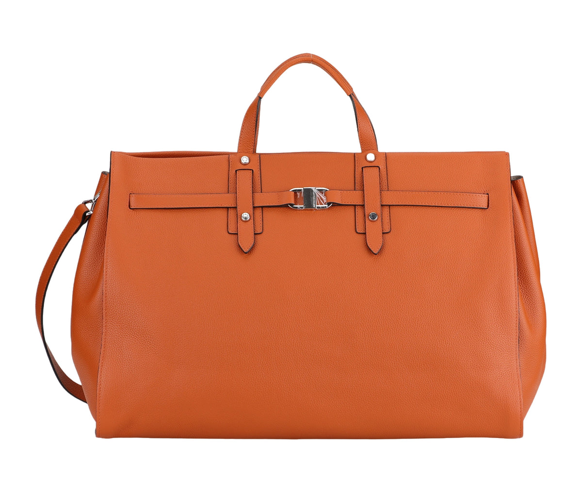 Daphne leather travel bag