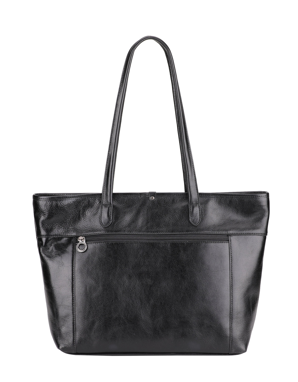Large Edith leather shopping bag