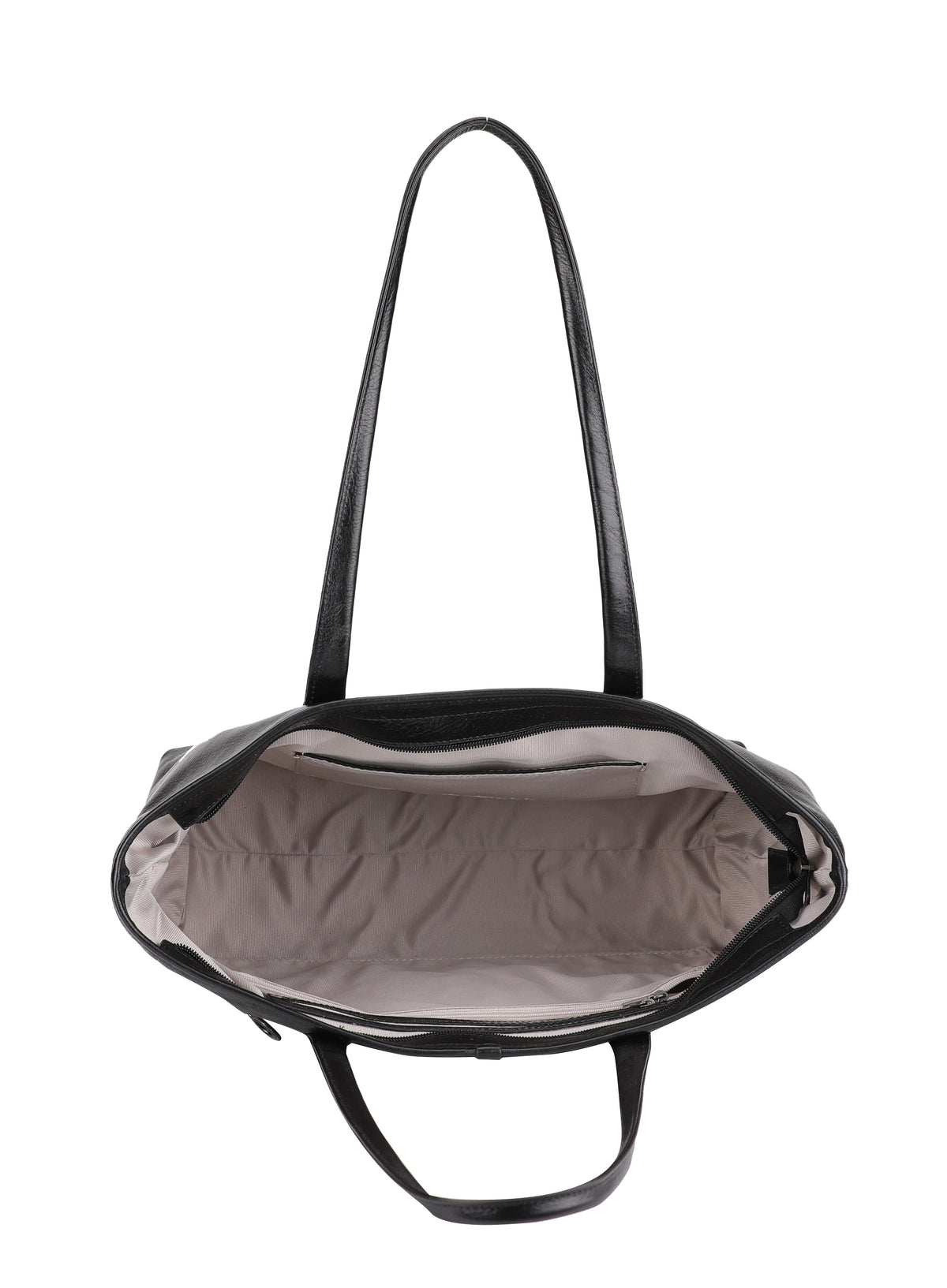 Large Edith leather shopping bag
