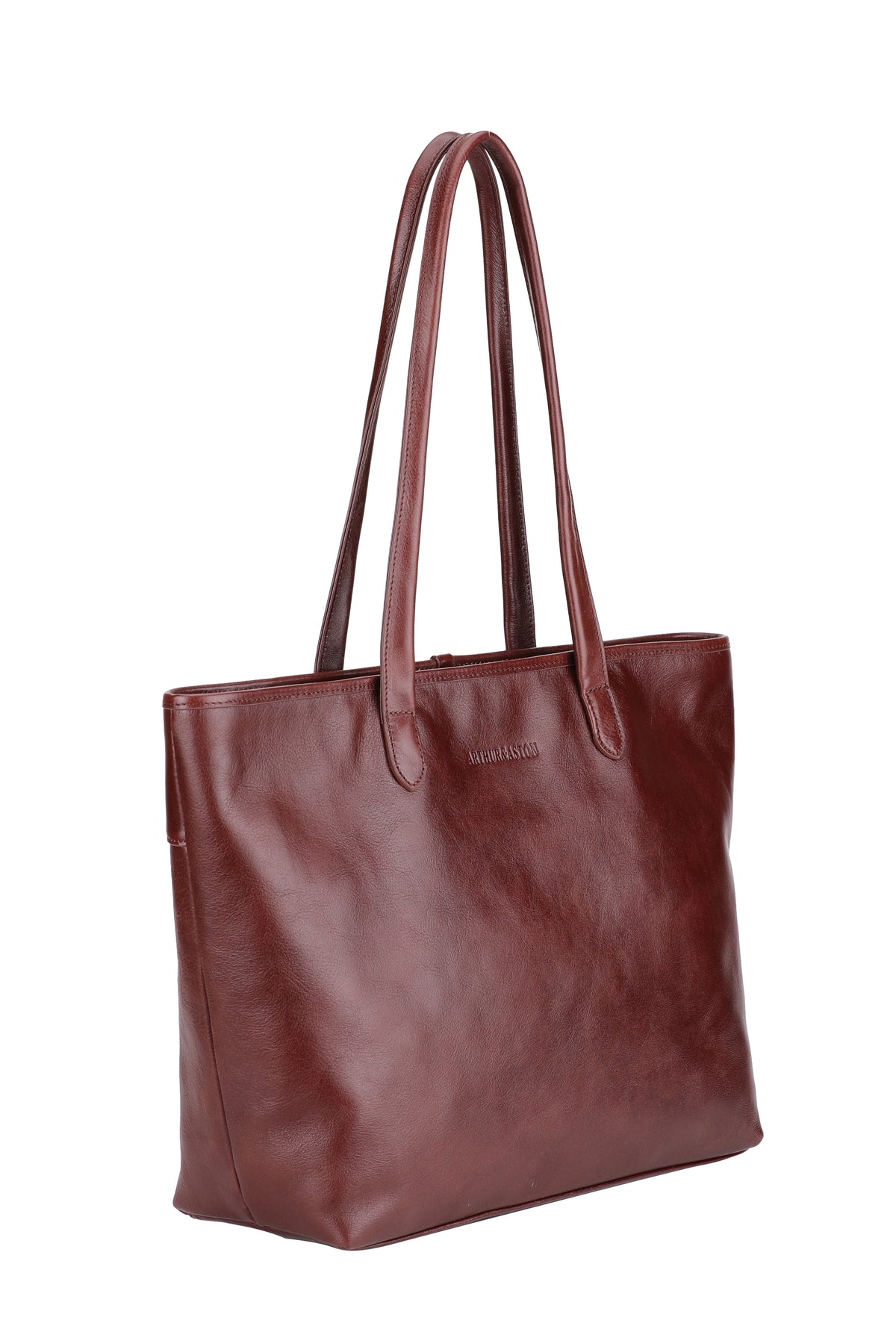 Large Edith leather shopping bag