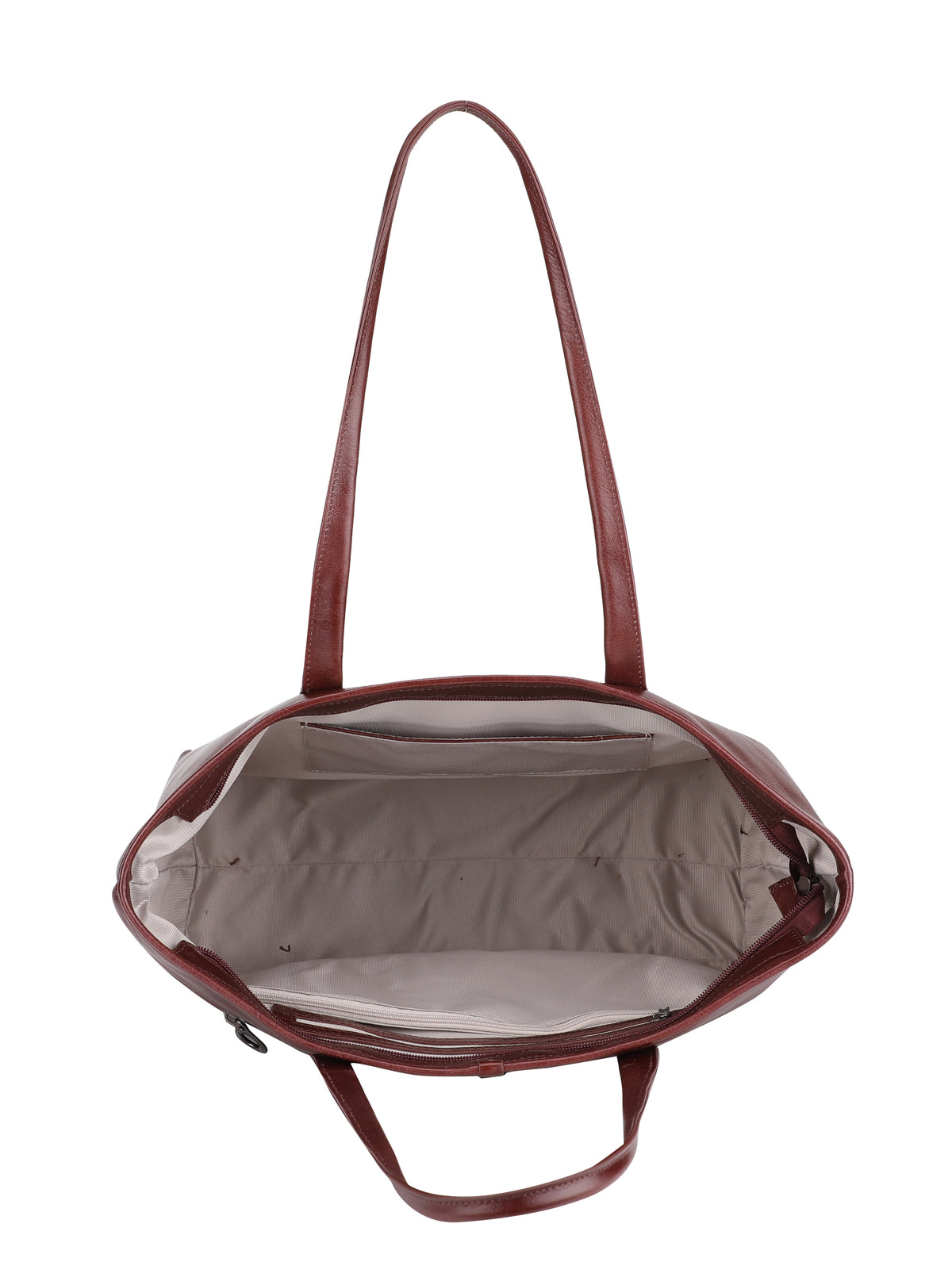 Large Edith leather shopping bag
