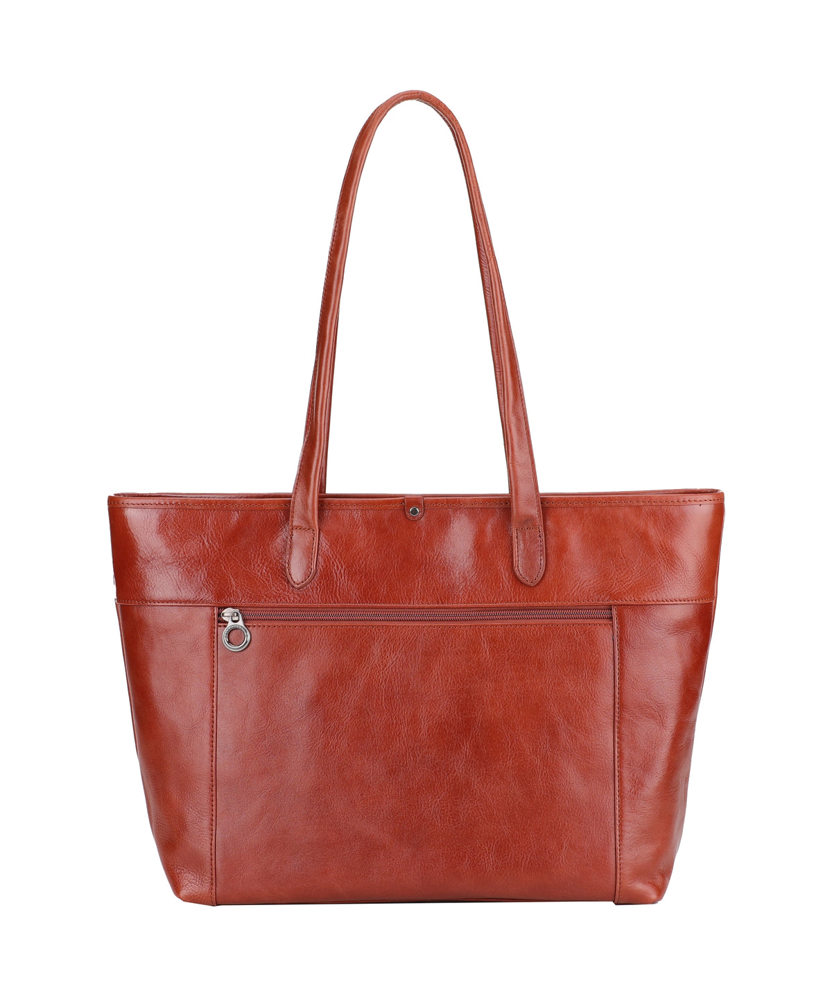 Large Edith leather shopping bag