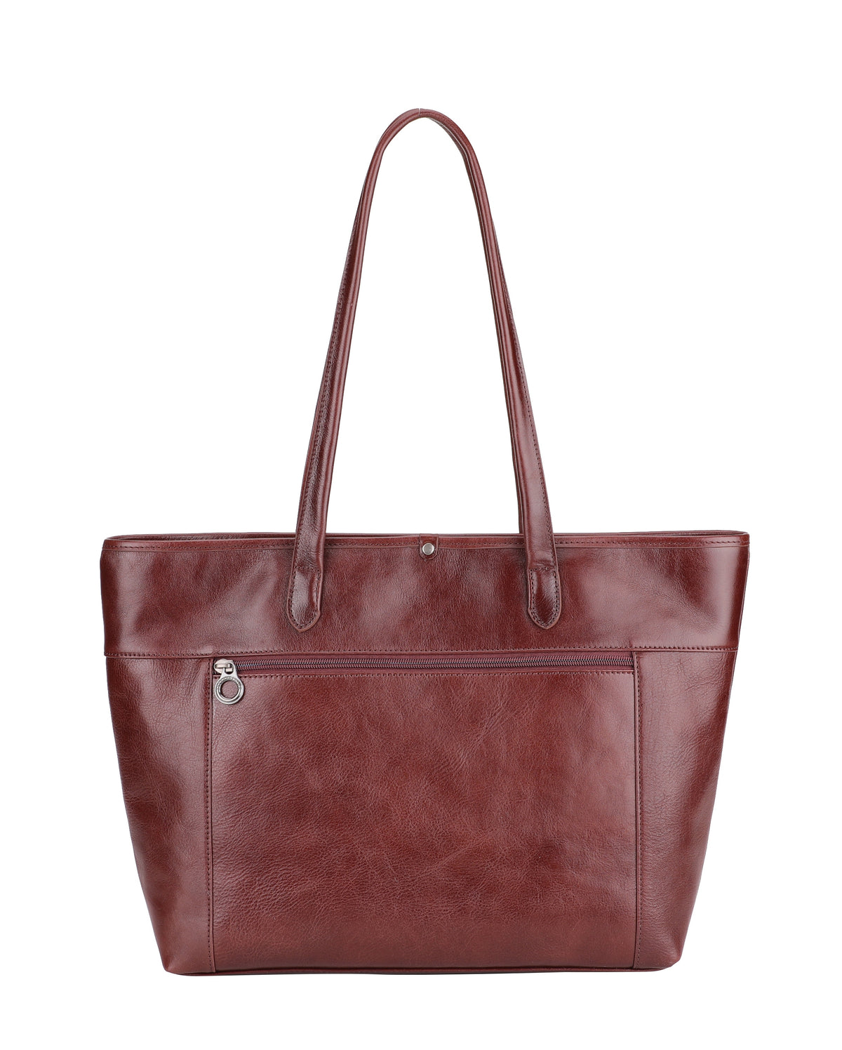 Large Edith leather shopping bag