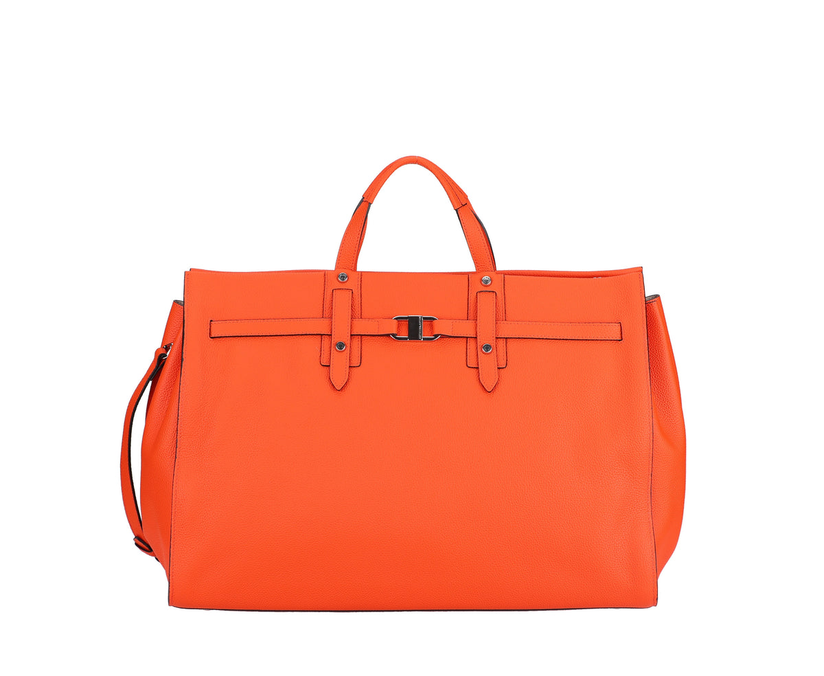 Daphne leather travel bag