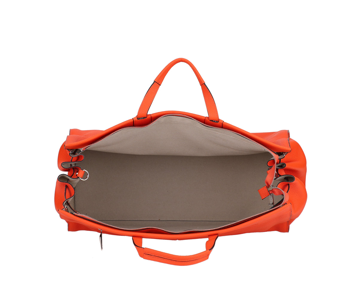 Daphne leather travel bag