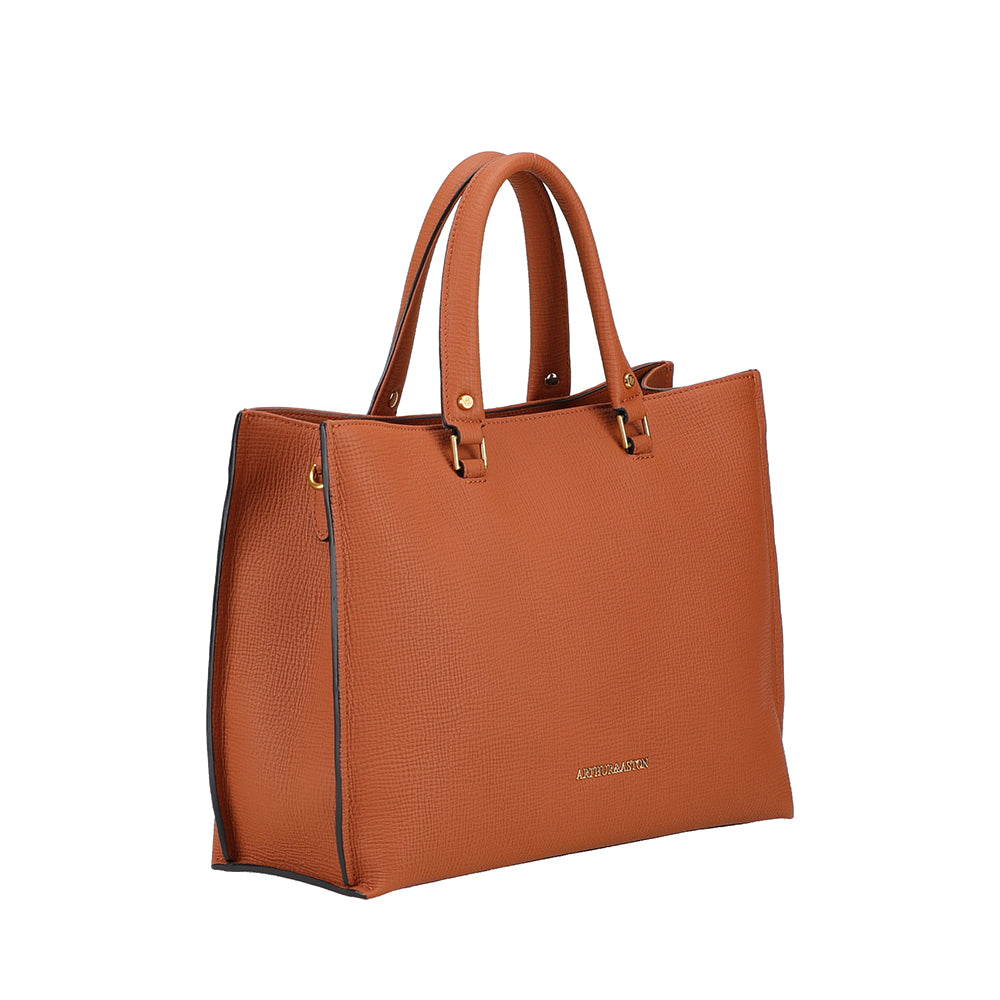 Grand sac porté main Nora en cuir