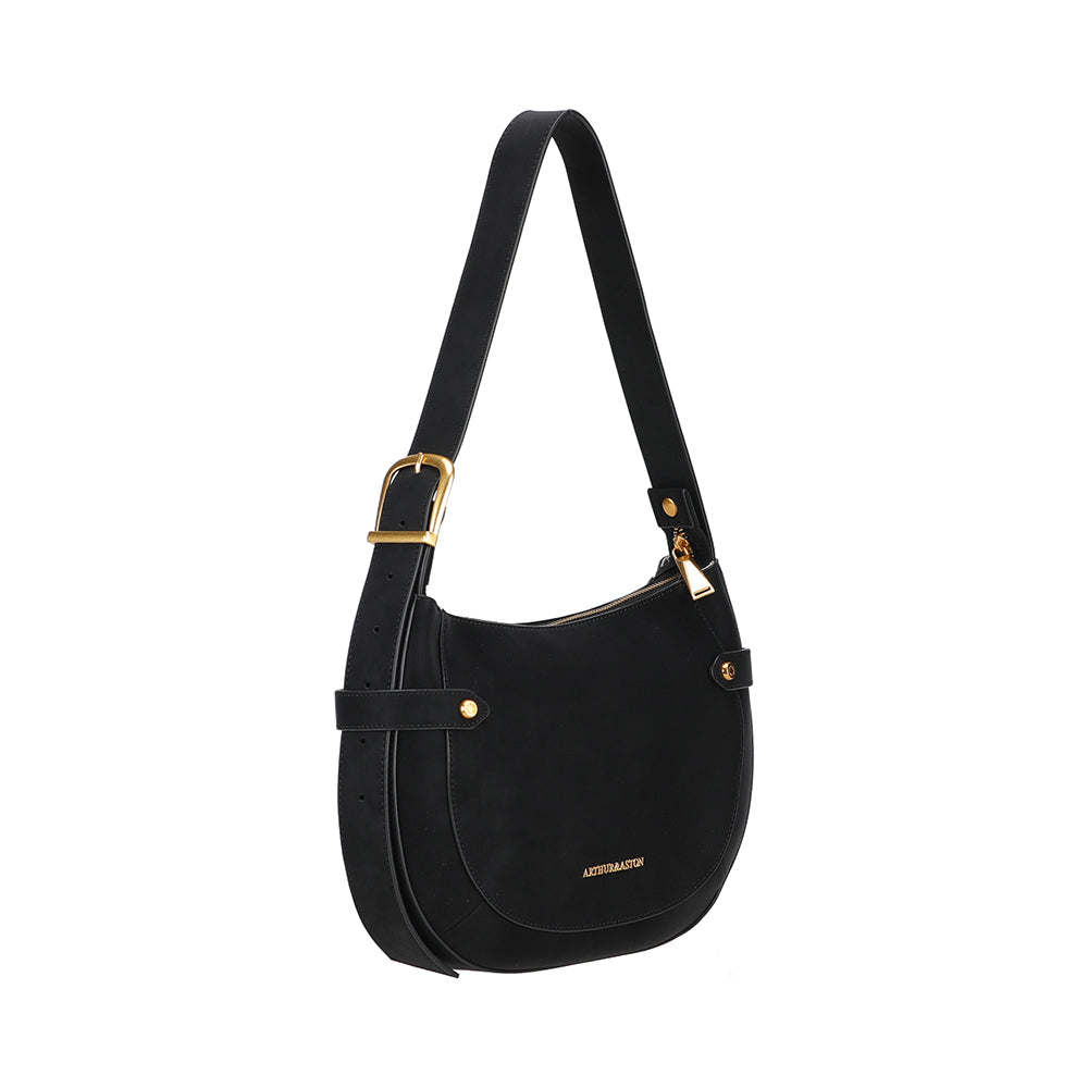 Sac épaule croûte de cuir Madelena