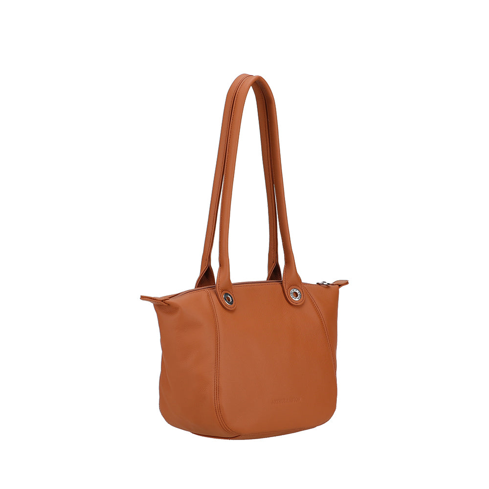 Petit Sac Cabas porté épaule Louisa en cuir