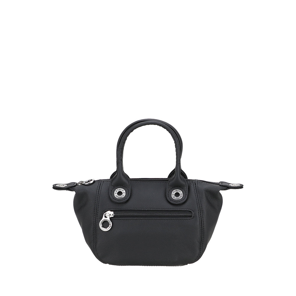 Mini sac cabas Louisa en cuir