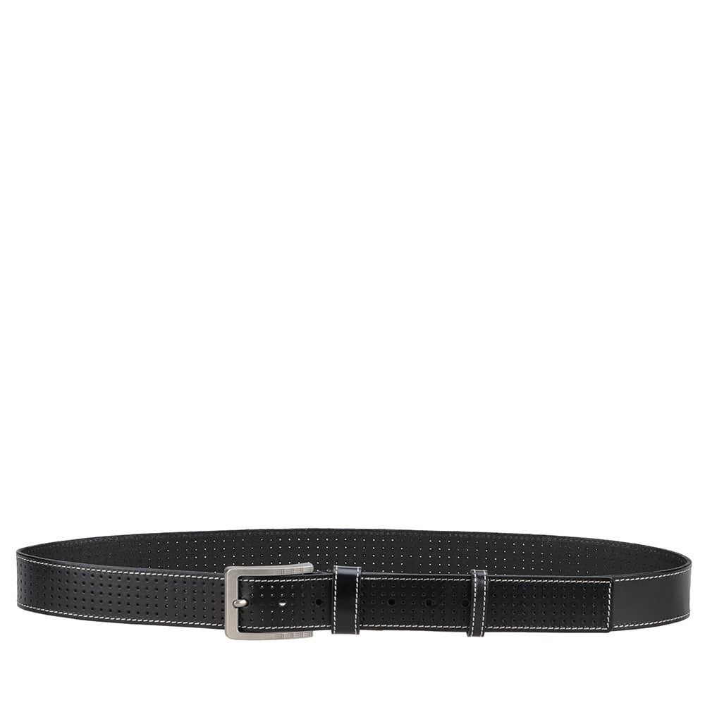 Ceinture de costume Homme cuir perforé