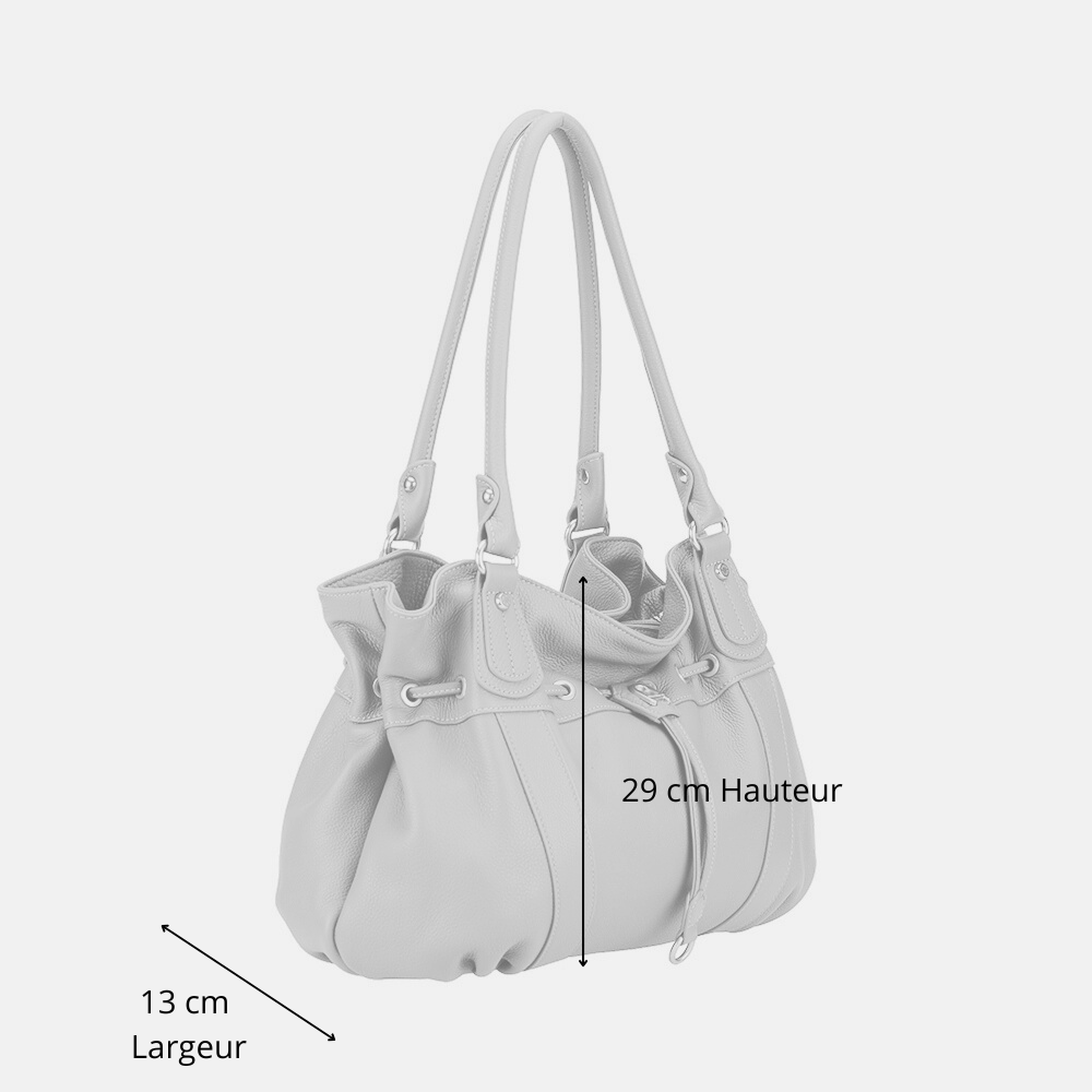 Sac épaule L Camille cuir