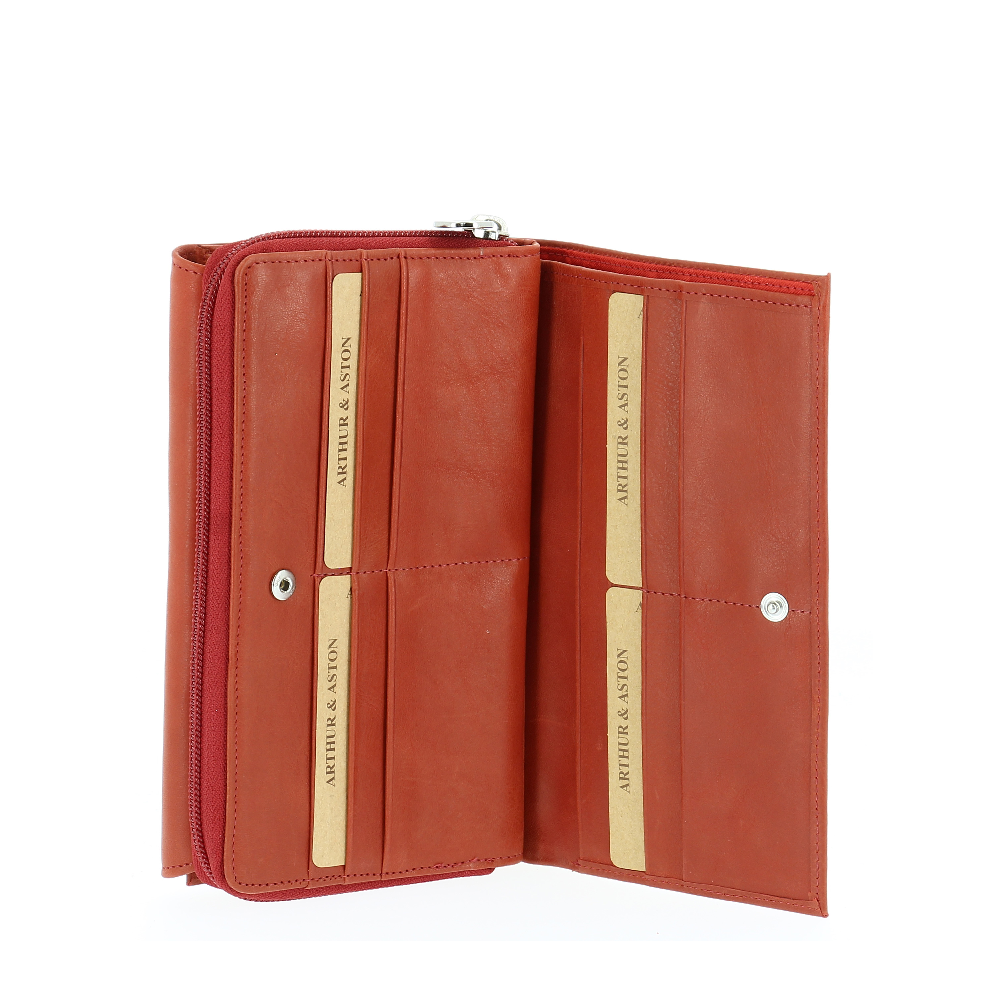Oiled Leather Flap Checkbook Holder Companion
