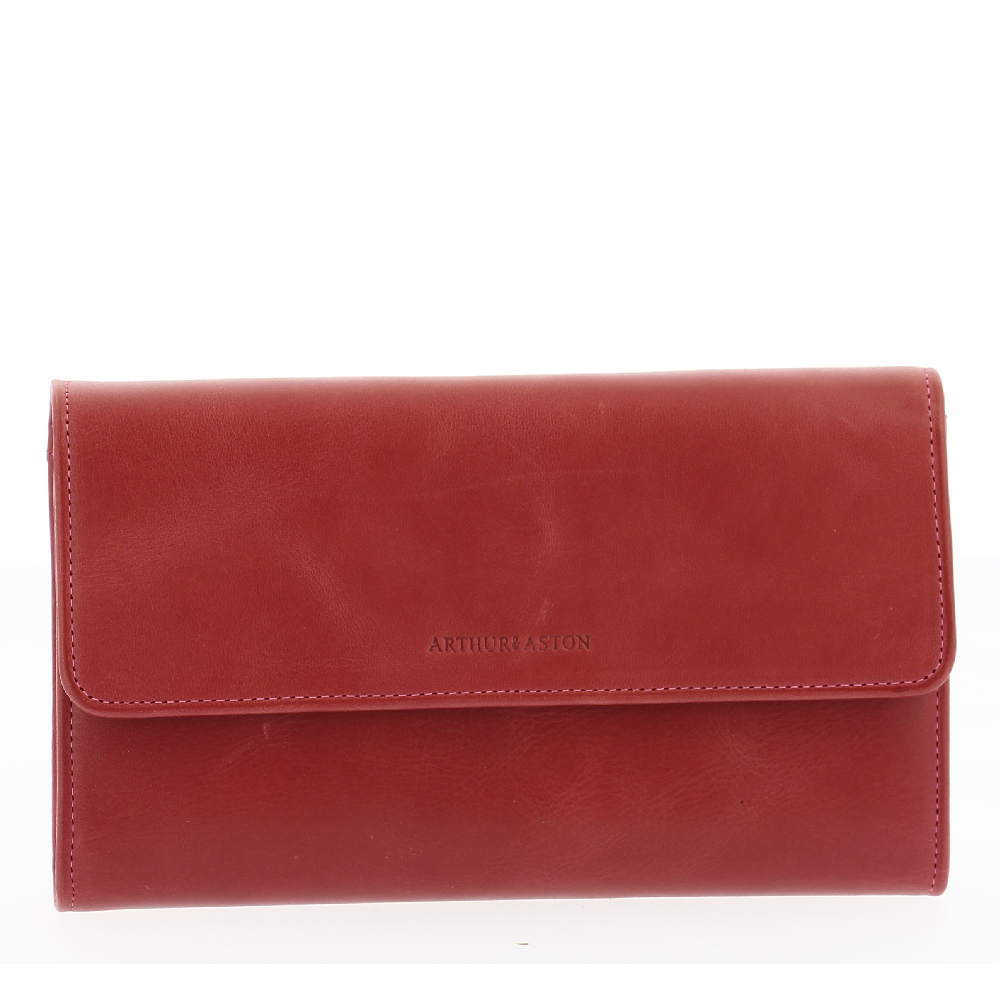 Oiled cowhide leather flap companion