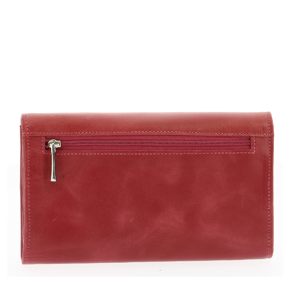 Oiled cowhide leather flap companion