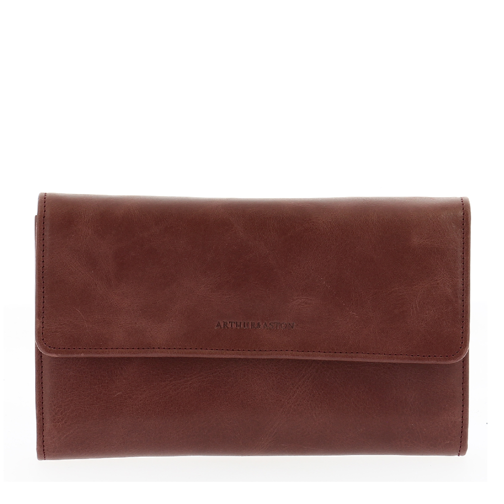 Oiled cowhide leather flap companion
