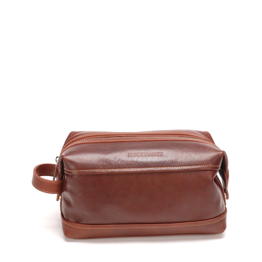 Trousse de toilette Pablo cuir plongé
