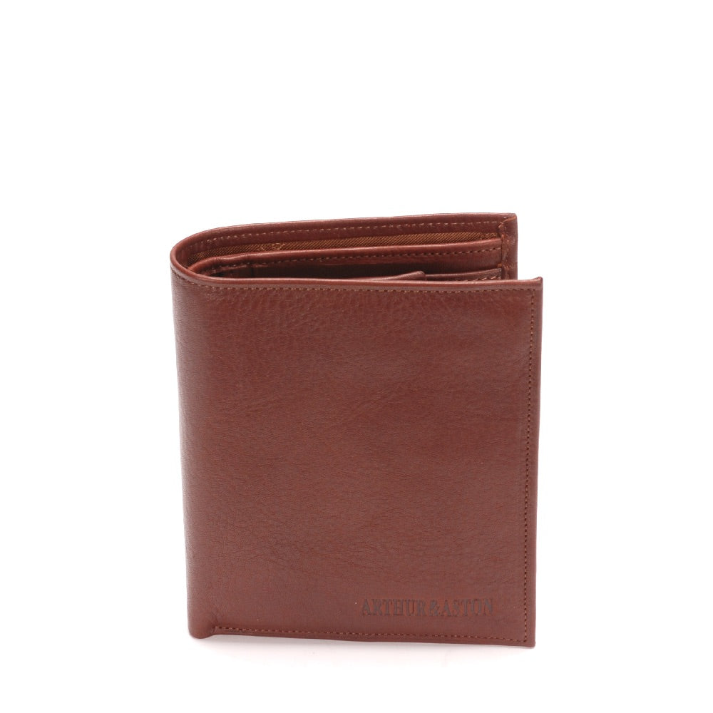 Portefeuille et porte-cartes Pablo cuir plongé