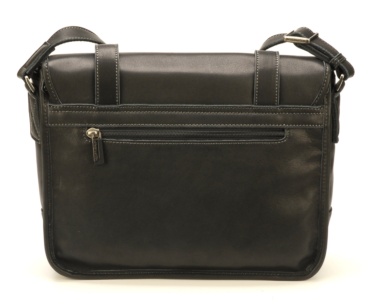 Johany leather reporter bag
