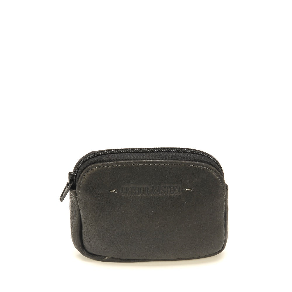 Porte-monnaie zippé cuir Johany